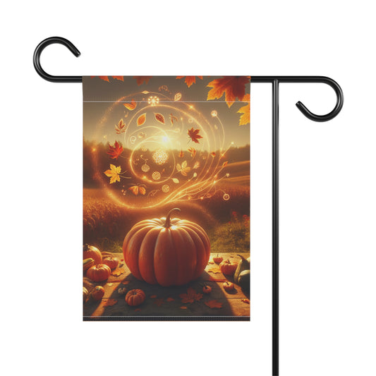 Autumn Garden Banner, Fall Decor, Pumpkin Flag, Thanksgiving Home Decoration, Outdoor Seasonal Display