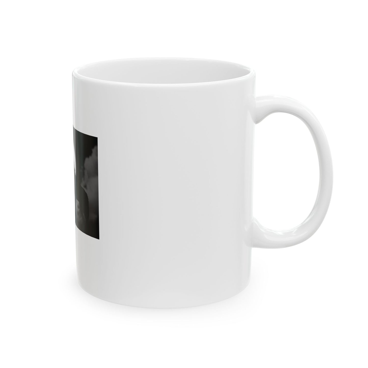 Wolf Howling at Moon Ceramic Mug - Coffee Lover Gift, Nature Enthusiasts, Home Decor, Unique Drinkware, Halloween, Moonlight