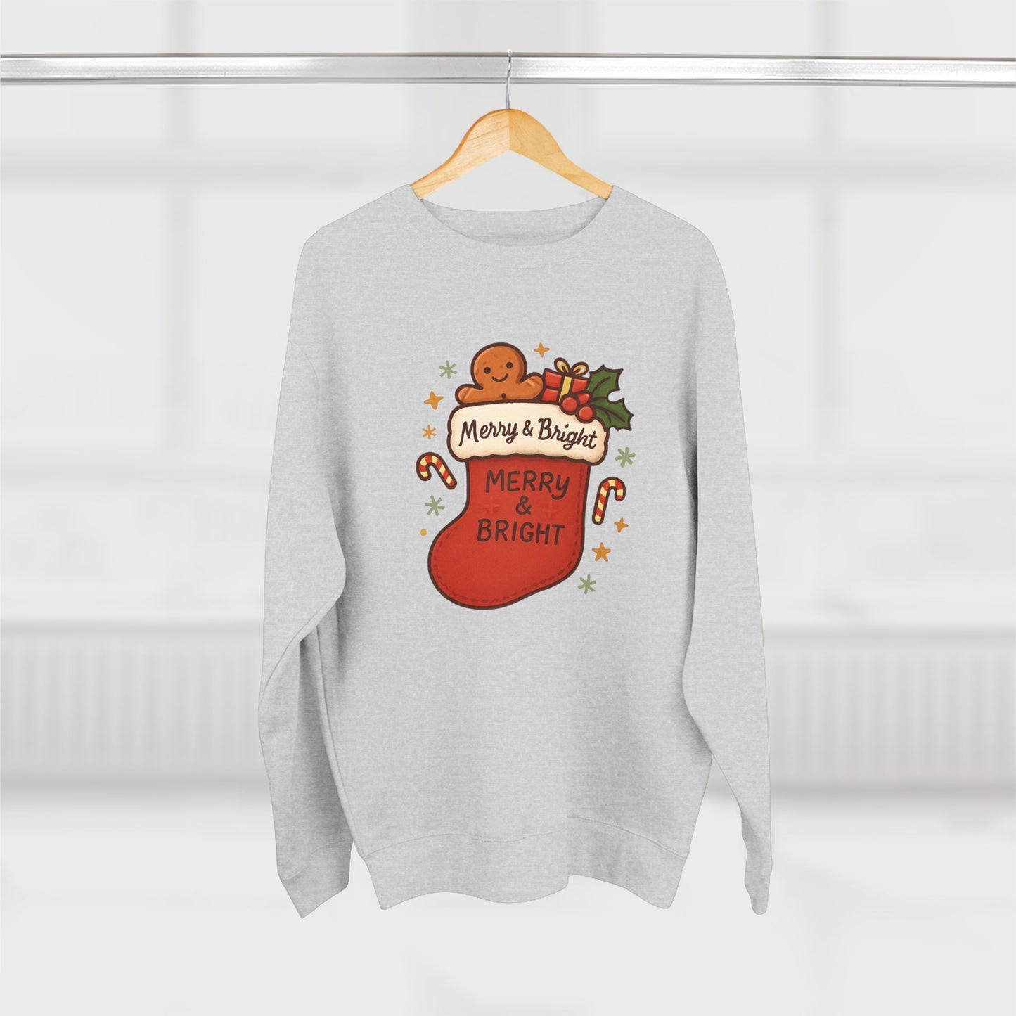 Merry & Bright Holiday Sweatshirt