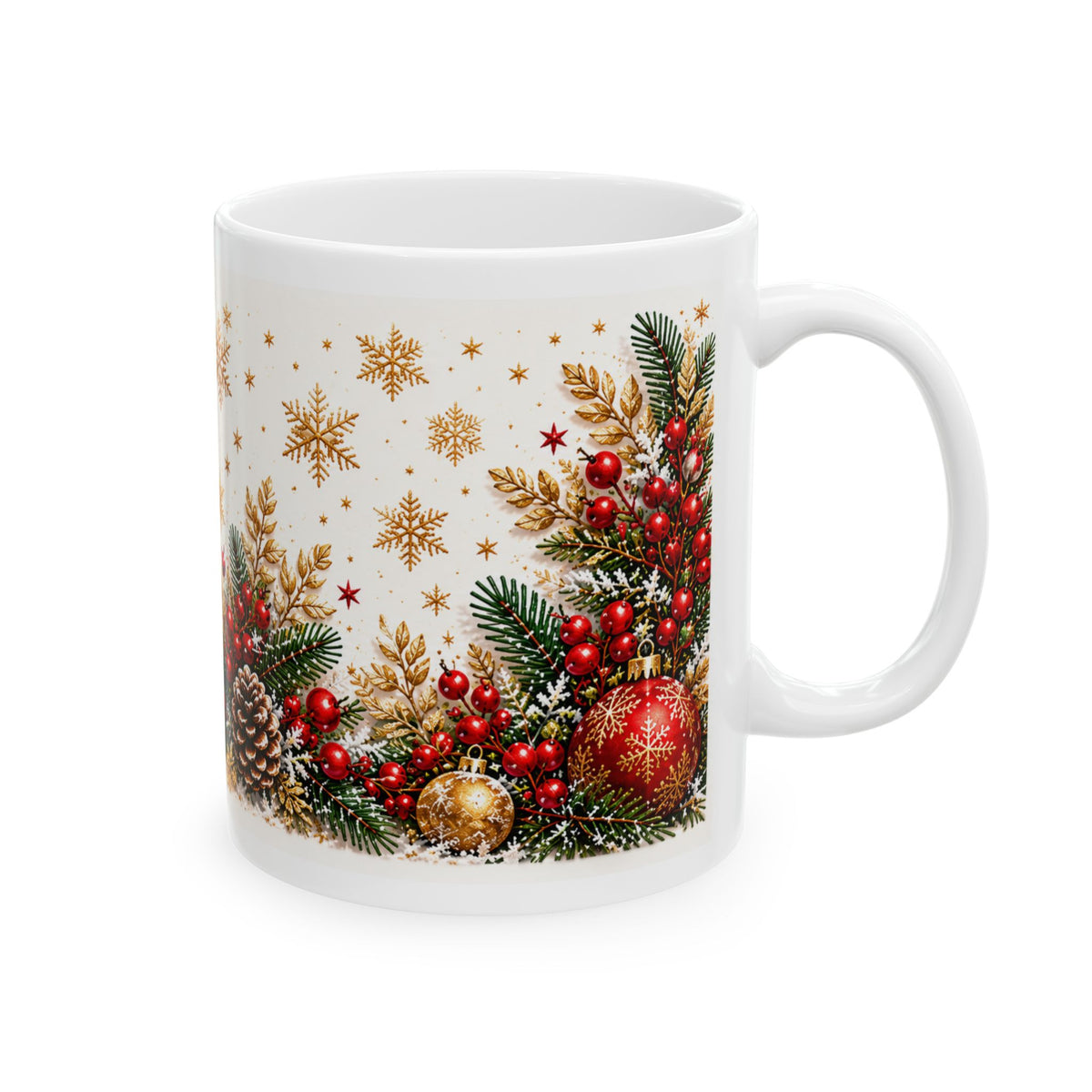 Believe in Christmas Magic Ceramic Mug
