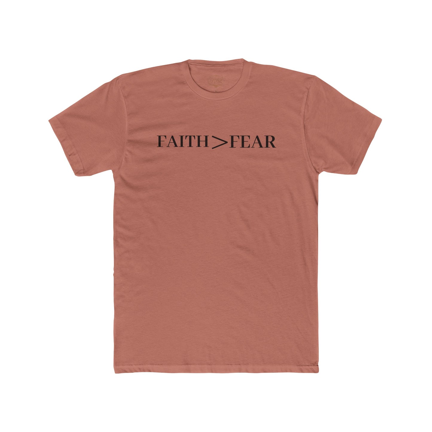 Faith > Fear T‑Shirt — 'Let Your Faith Be Bigger Than Your Fear' Inspirational Tee