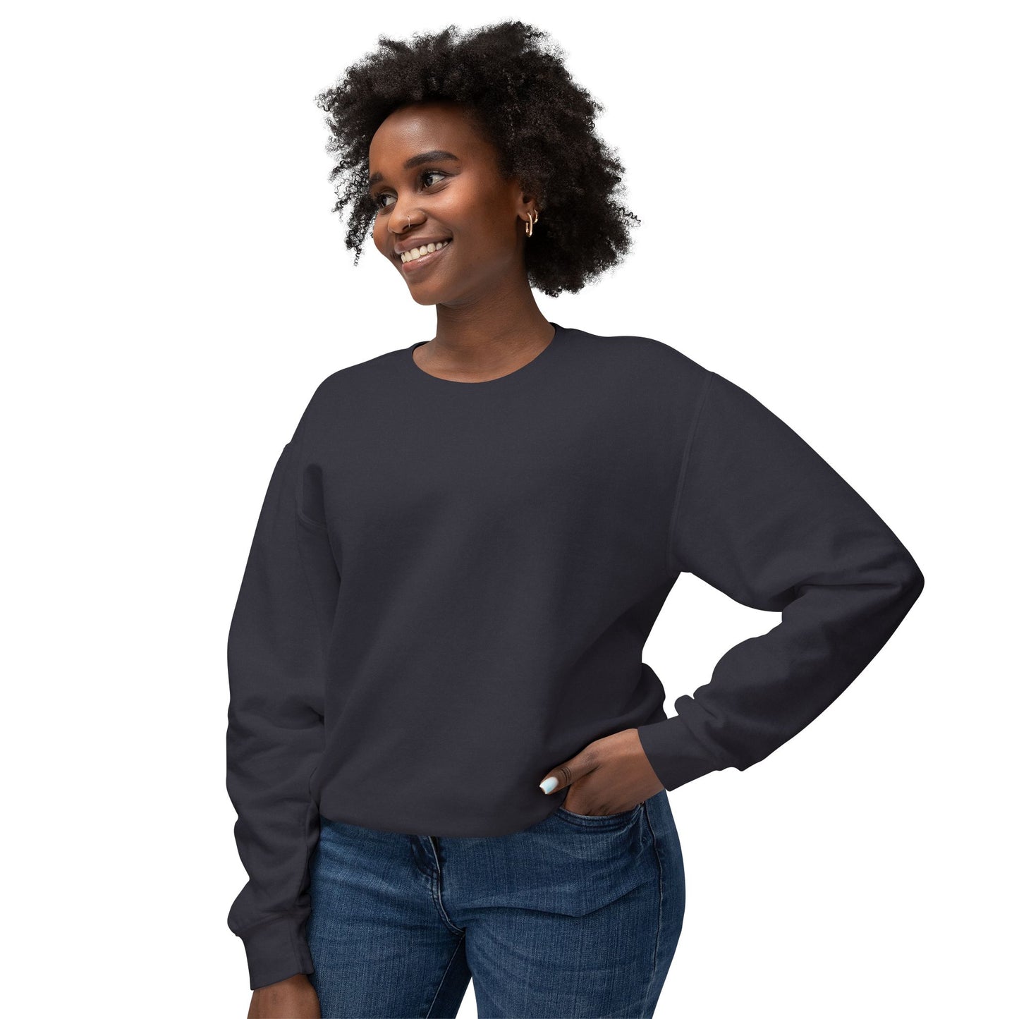 Crewneck Sweatshirt — “Dreams Don’t Quit” Motivational Graphic