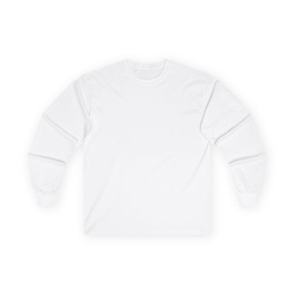 Long Sleeve Tee — "Breathe, Believe and Trust Yourself" Inspirational Back Text