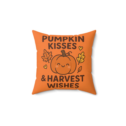 Halloween Throw Pillow, Pumpkin Decor, Fall Cushion, Cute Autumn Home Decor, Spooky Season Decoration