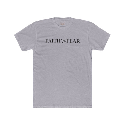 Faith > Fear T‑Shirt — 'Let Your Faith Be Bigger Than Your Fear' Inspirational Tee