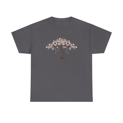 Cherry Blossom Tree T-Shirt — Minimal Floral Spring Tee