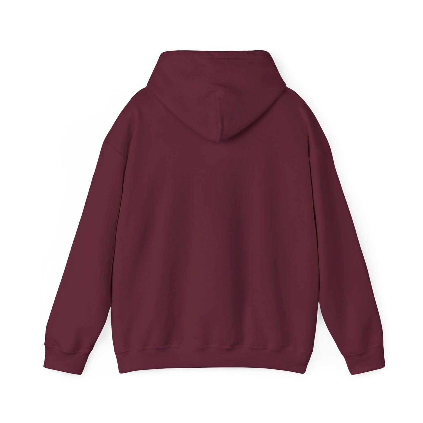 Windswept Tree Hoodie – Minimal Black Ink Nature Pullover