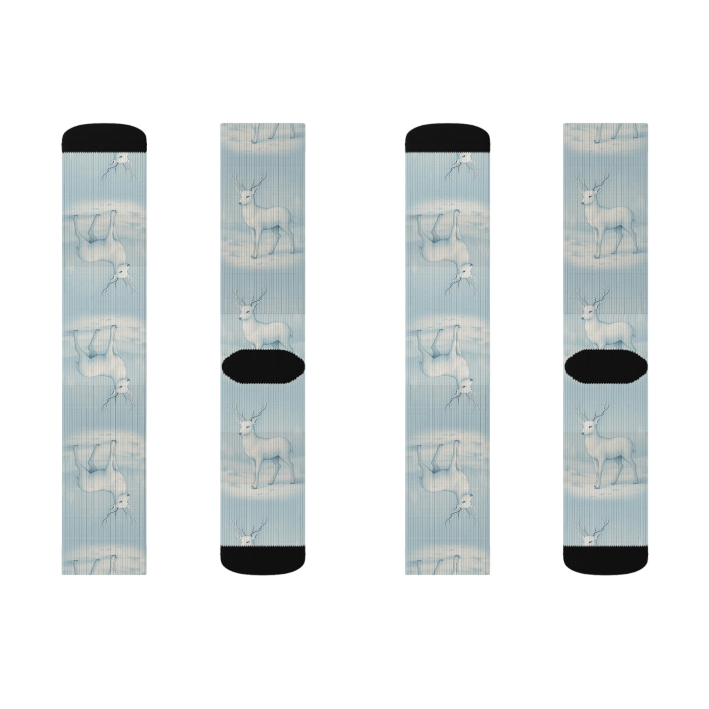 Whimsical Unicorn Sublimation Socks