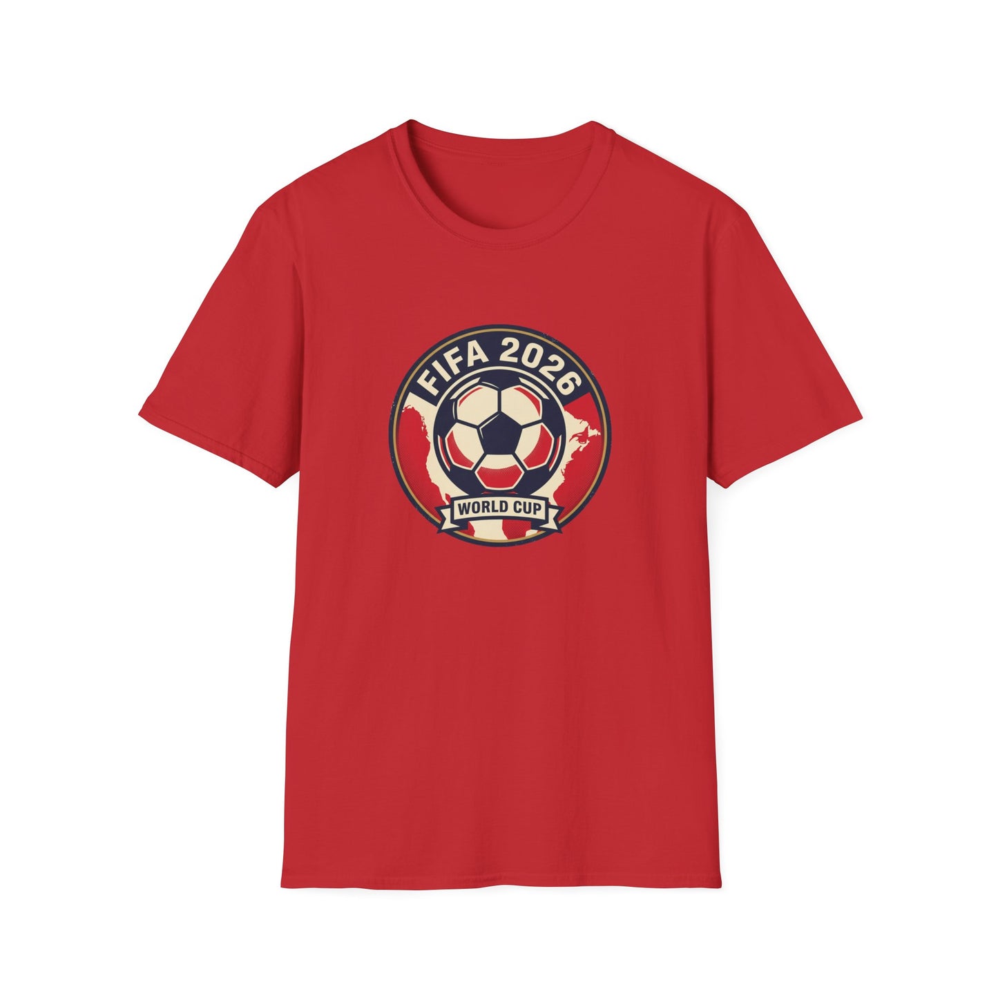 FIFA 2026 Soccer World Cup T-Shirt — Retro Football Fan Tee