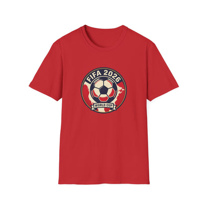 FIFA 2026 Soccer World Cup T-Shirt — Retro Football Fan Tee