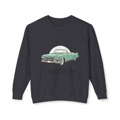 Vintage Green Classic Car Crewneck Sweatshirt