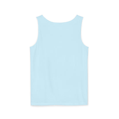 Flamingo Beach Tank Top — Tropical Palm Vacation Graphic Tank