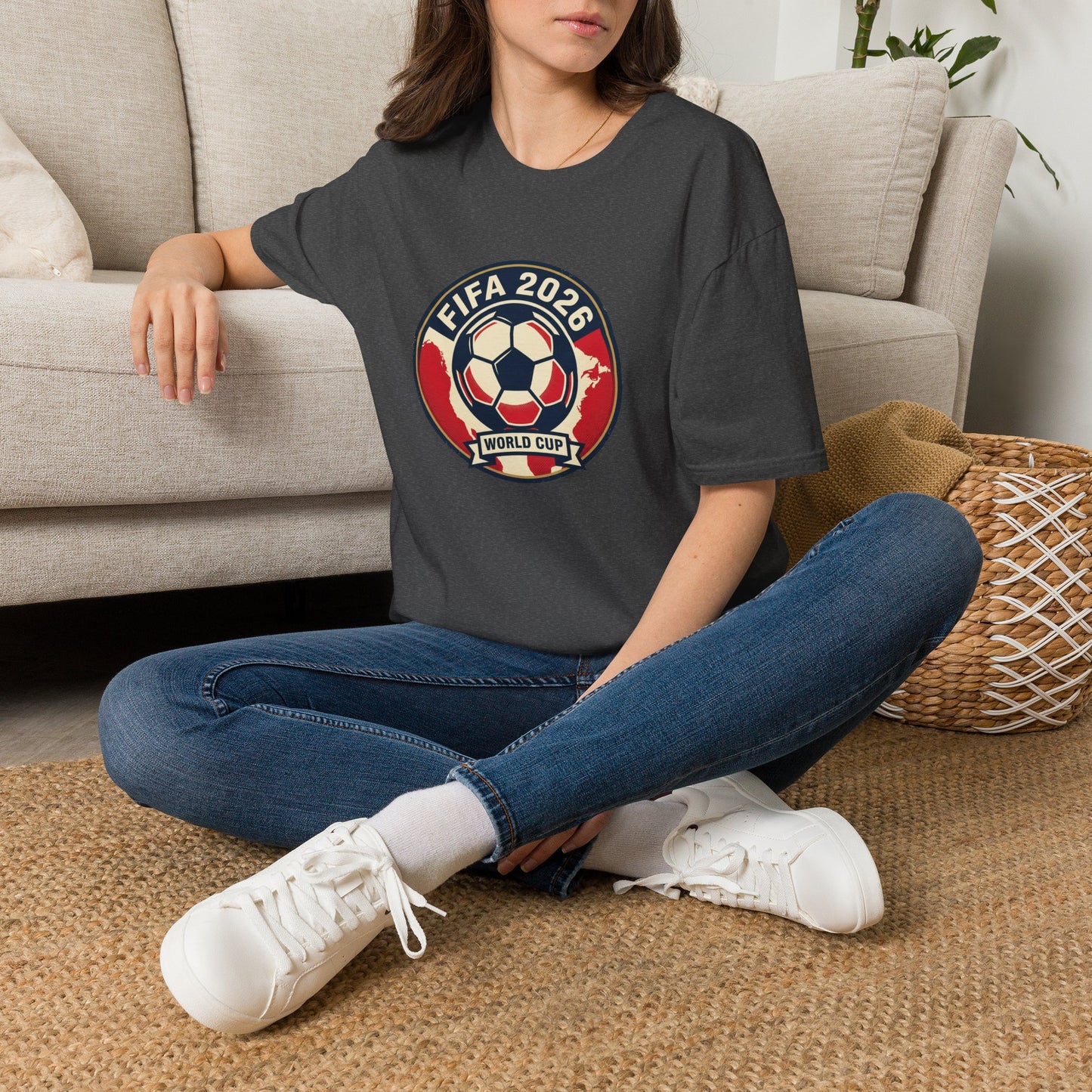 FIFA 2026 Soccer World Cup T-Shirt — Retro Football Fan Tee
