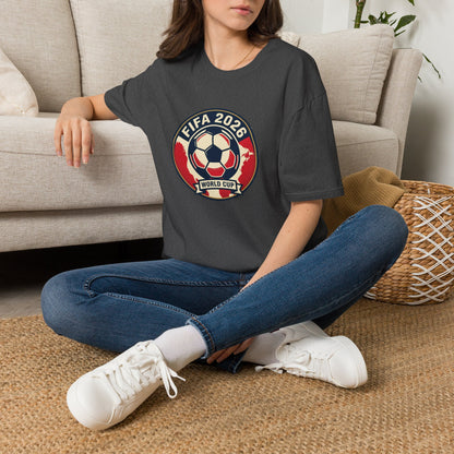 FIFA 2026 Soccer World Cup T-Shirt — Retro Football Fan Tee