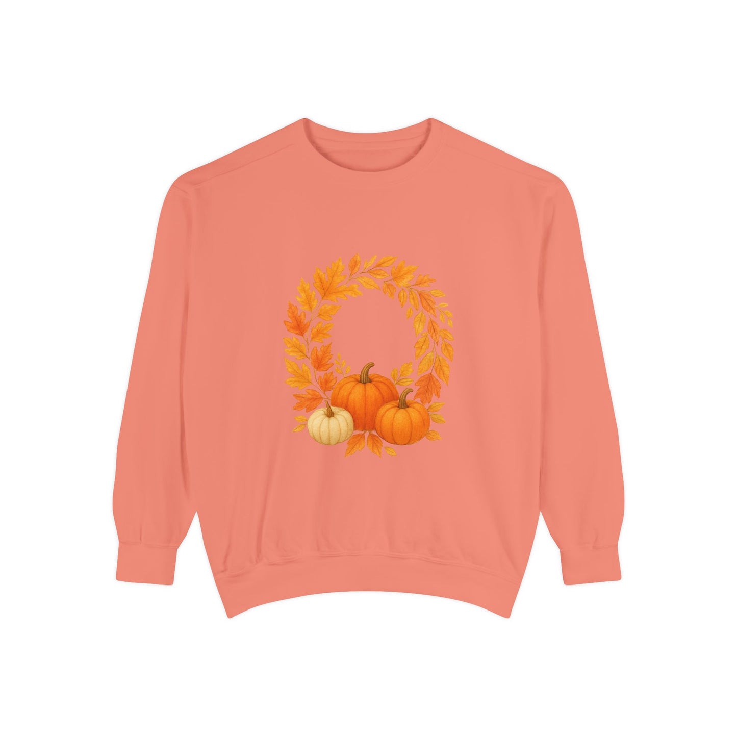 Autumn Pumpkin Sweatshirt - Cozy Fall Apparel, Perfect for Halloween, Thanksgiving, Casual Outfits, Seasonal Gift