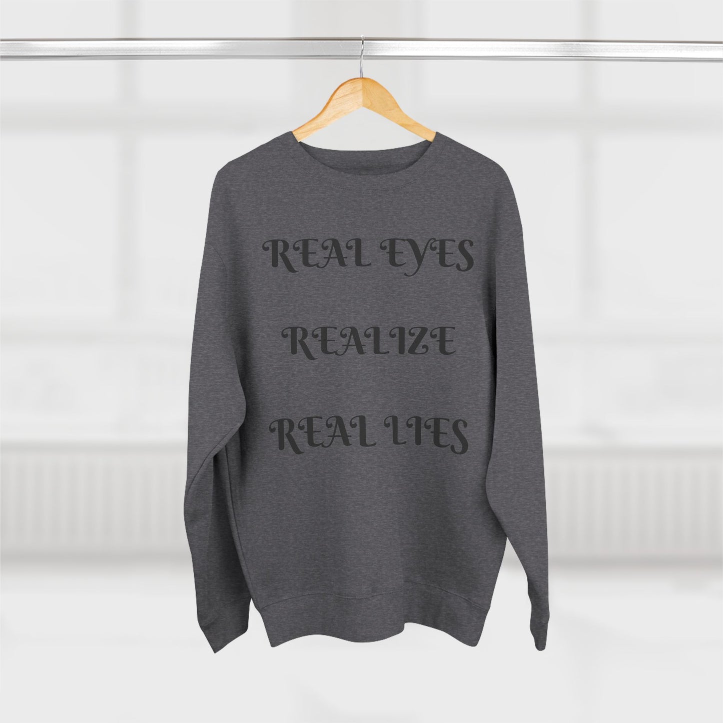 Unisex Crewneck Sweatshirt with Inspirational Quote, Cozy Sweatshirt, Gift for Friends, Motivational Apparel, Casual Wear, Trendy Sweatshirt