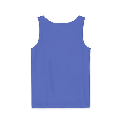 Flamingo Beach Tank Top — Tropical Palm Vacation Graphic Tank