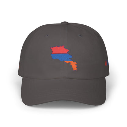 Armenia Flag Dad Cap — Embroidered Map Baseball Hat