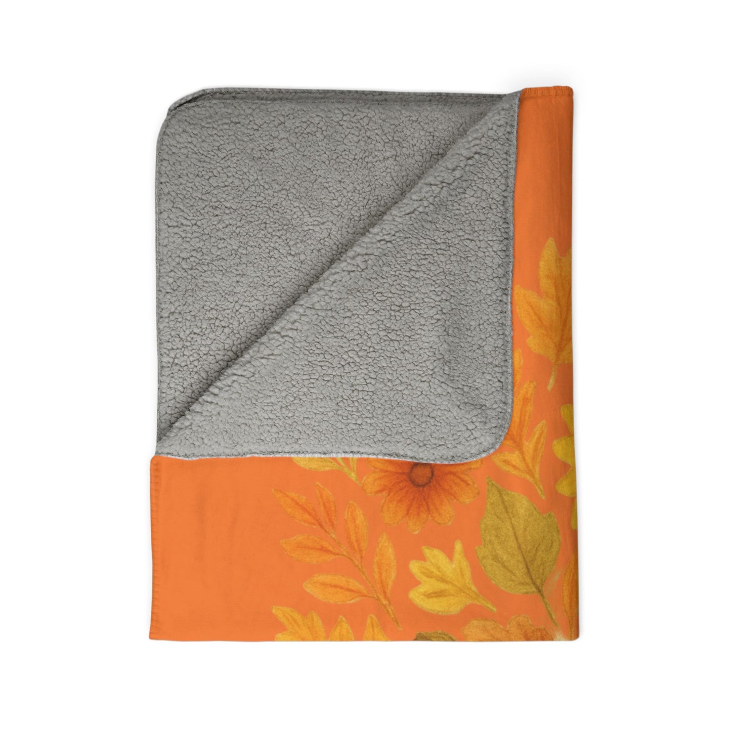 Thanksgiving Fleece Sherpa Blanket - Cozy Fall Decor for Autumn, Rustic Home, Gift for Friends, Harvest Celebration, Turkey Design