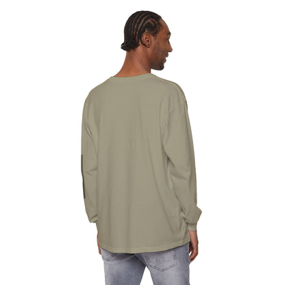 Minimalist Green Drop Long Sleeve T-Shirt