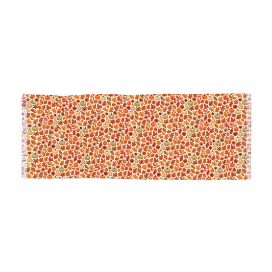 Vibrant Lightweight Scarf, Boho Wrap for Spring, Summer Accessory, Floral Print Shawl for Women, Travel Companion, Gift Idea