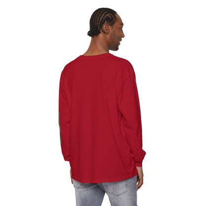 Minimalist Green Drop Long Sleeve T-Shirt