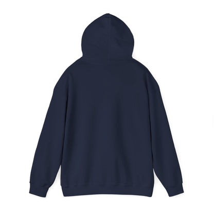Windswept Tree Hoodie – Minimal Black Ink Nature Pullover