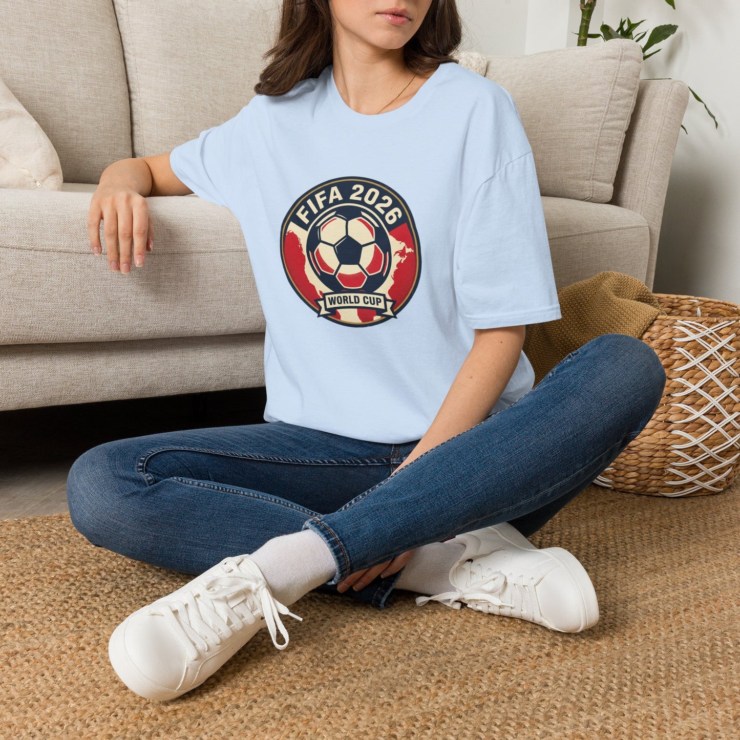 FIFA 2026 Soccer World Cup T-Shirt — Retro Football Fan Tee