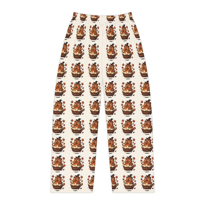 Cozy Women's Pajama Pants with Cute Dessert Print | Comfortable Lounge Wear, Sleepwear, Gift for Her, Holiday Cozy Clothes