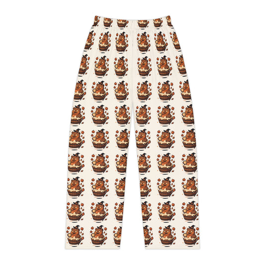 Cozy Women's Pajama Pants with Cute Dessert Print | Comfortable Lounge Wear, Sleepwear, Gift for Her, Holiday Cozy Clothes