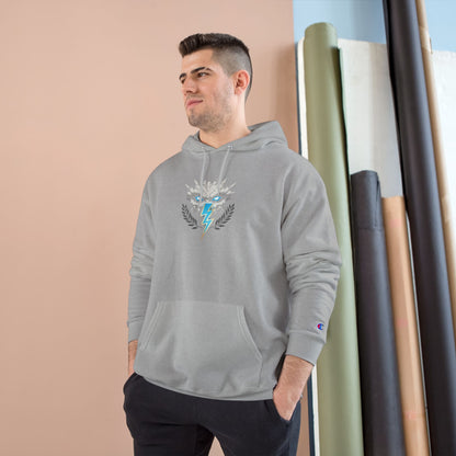 Champion Hoodie — Lightning Crest Athletic Logo Pullover