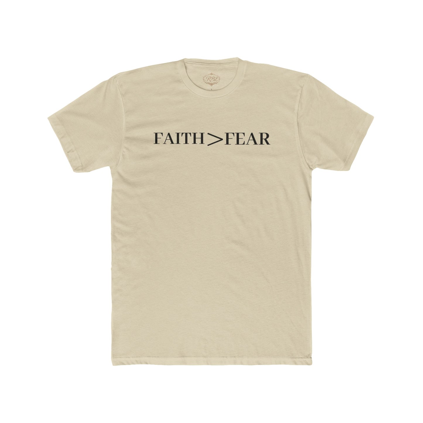 Faith > Fear T‑Shirt — 'Let Your Faith Be Bigger Than Your Fear' Inspirational Tee