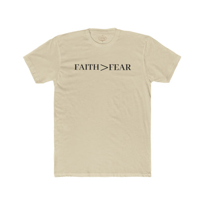 Faith > Fear T‑Shirt — 'Let Your Faith Be Bigger Than Your Fear' Inspirational Tee
