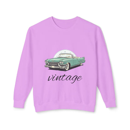 Vintage Green Classic Car Crewneck Sweatshirt