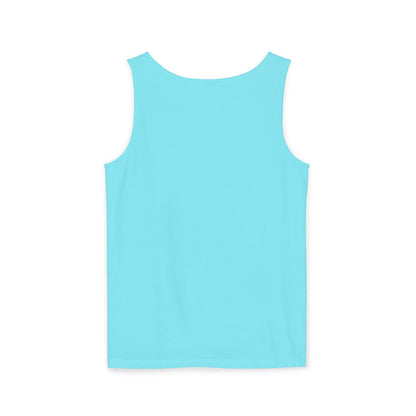 Flamingo Beach Tank Top — Tropical Palm Vacation Graphic Tank