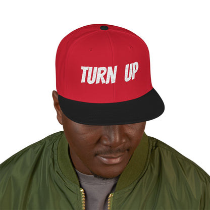 Snapback Hat — "Grown Up" Embroidered Streetwear Cap