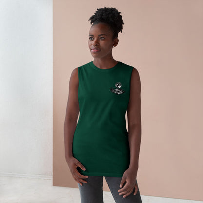 Barnard Tree Tank Top — Minimalist Chest Logo Athletic Tank
