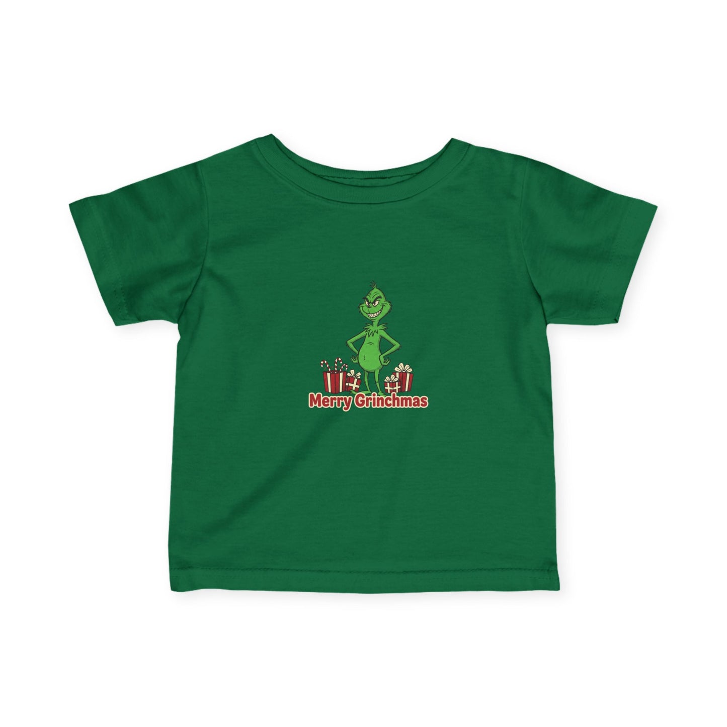 Infant Tee — Merry Grinchmas Baby Christmas Shirt