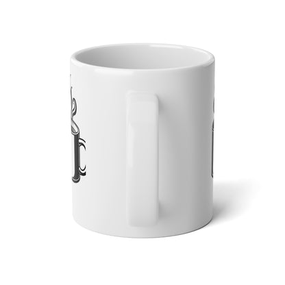 Coffee Mug — Jumbo 20oz ‘For the Love of Coffee’ Ceramic Mug