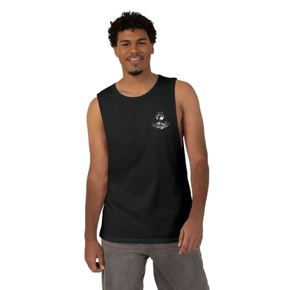 Barnard Tree Tank Top — Minimalist Chest Logo Athletic Tank