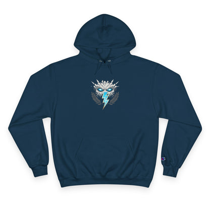 Champion Hoodie — Lightning Crest Athletic Logo Pullover