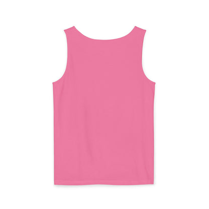 Flamingo Beach Tank Top — Tropical Palm Vacation Graphic Tank