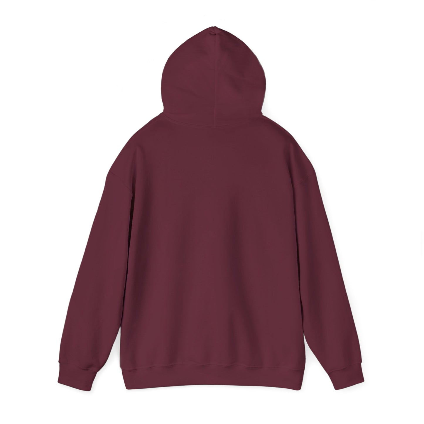Windswept Tree Hoodie – Minimal Black Ink Nature Pullover