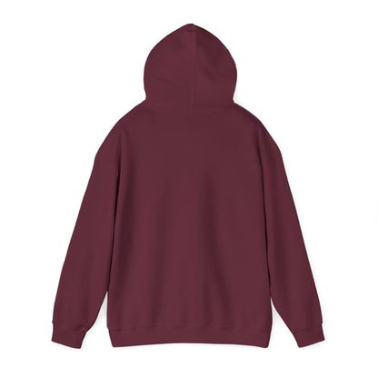 Windswept Tree Hoodie – Minimal Black Ink Nature Pullover