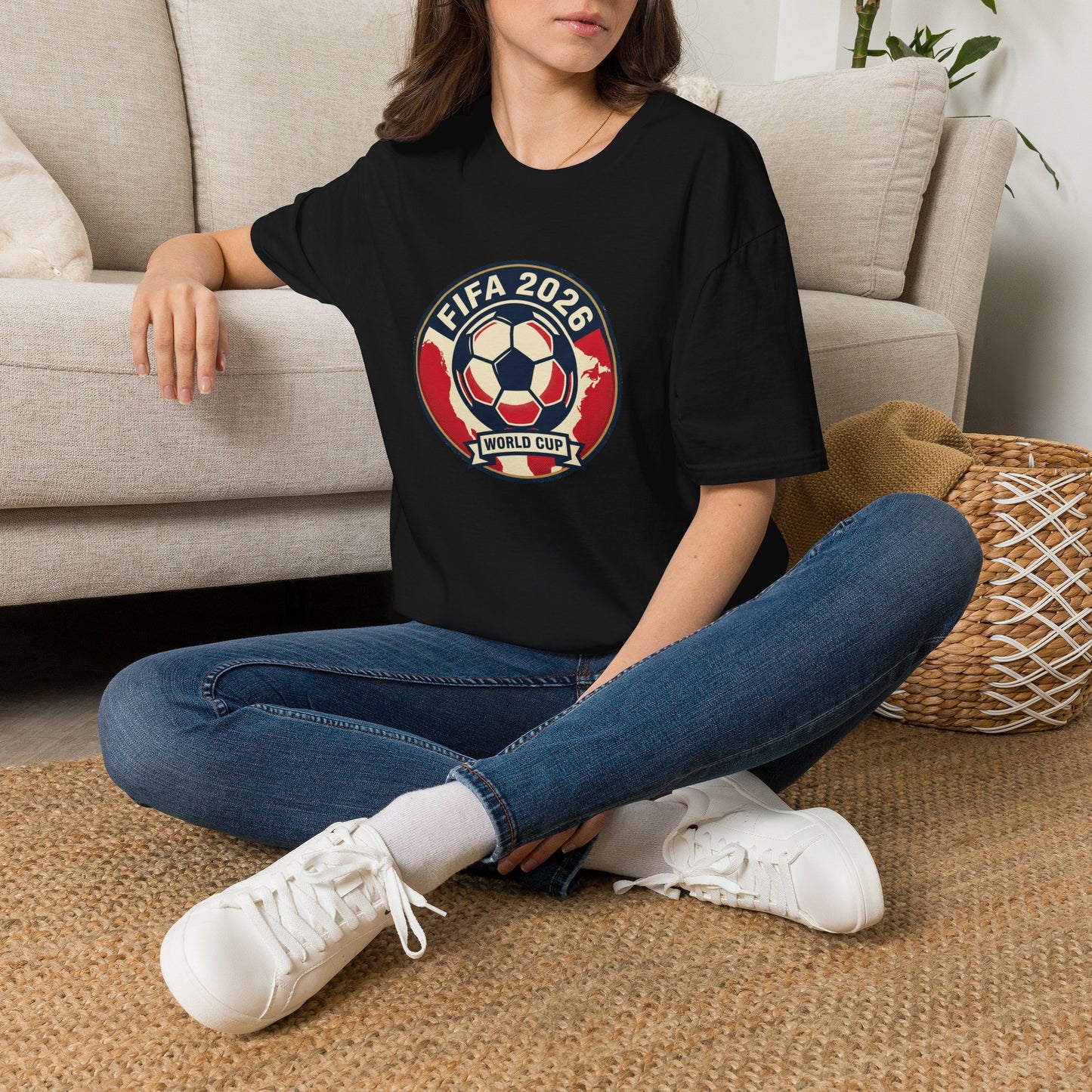 FIFA 2026 Soccer World Cup T-Shirt — Retro Football Fan Tee