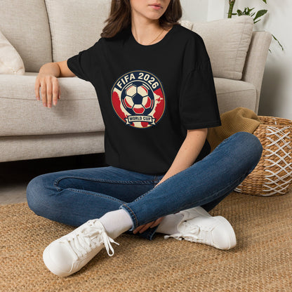 FIFA 2026 Soccer World Cup T-Shirt — Retro Football Fan Tee
