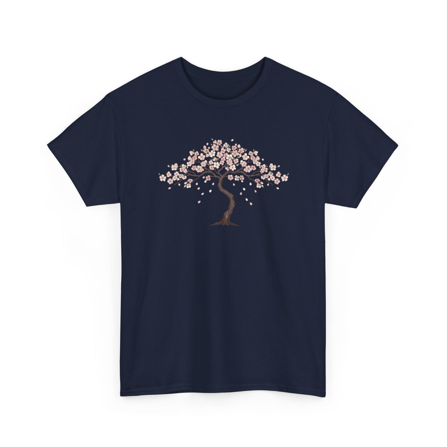 Cherry Blossom Tree T-Shirt — Minimal Floral Spring Tee