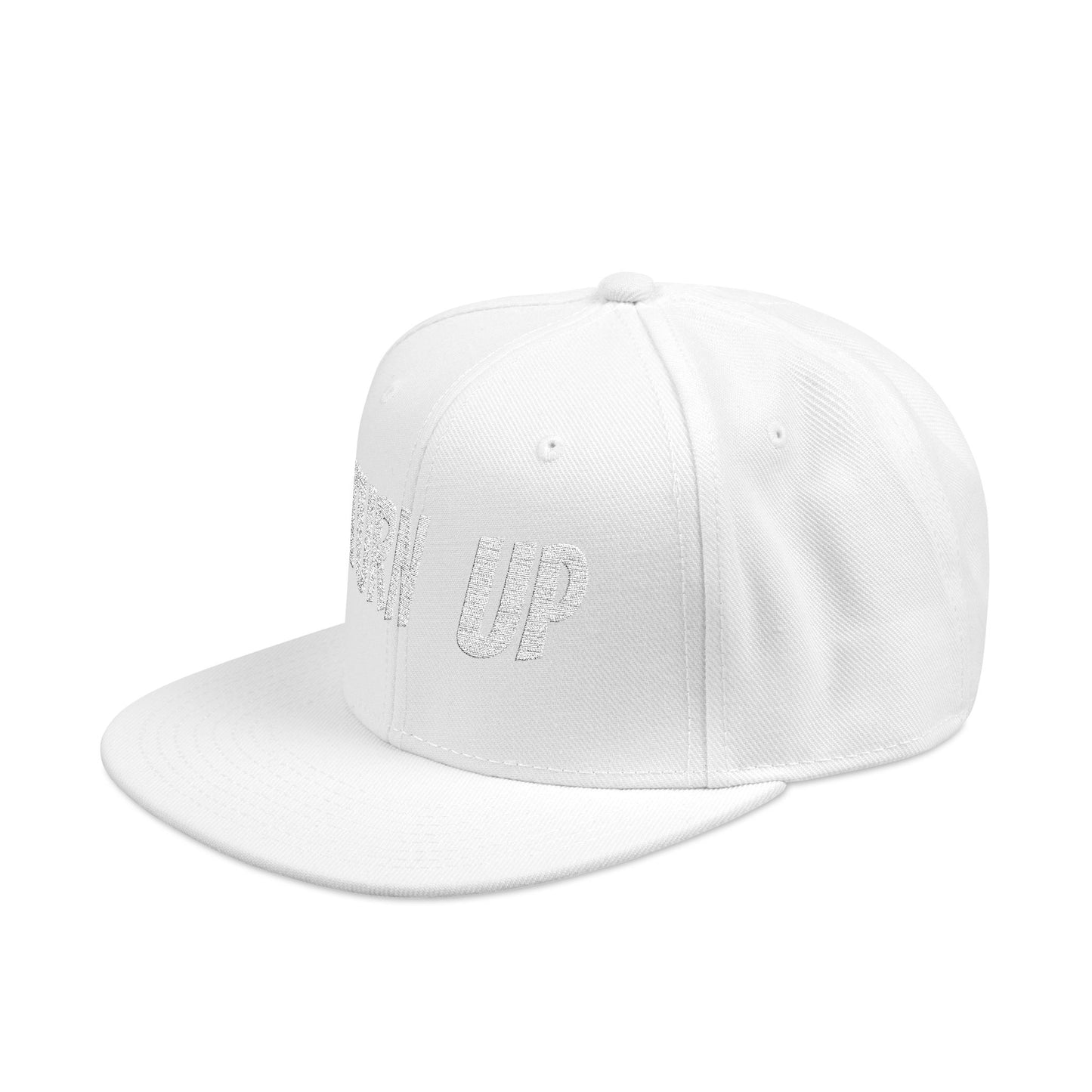 Snapback Hat — "Grown Up" Embroidered Streetwear Cap