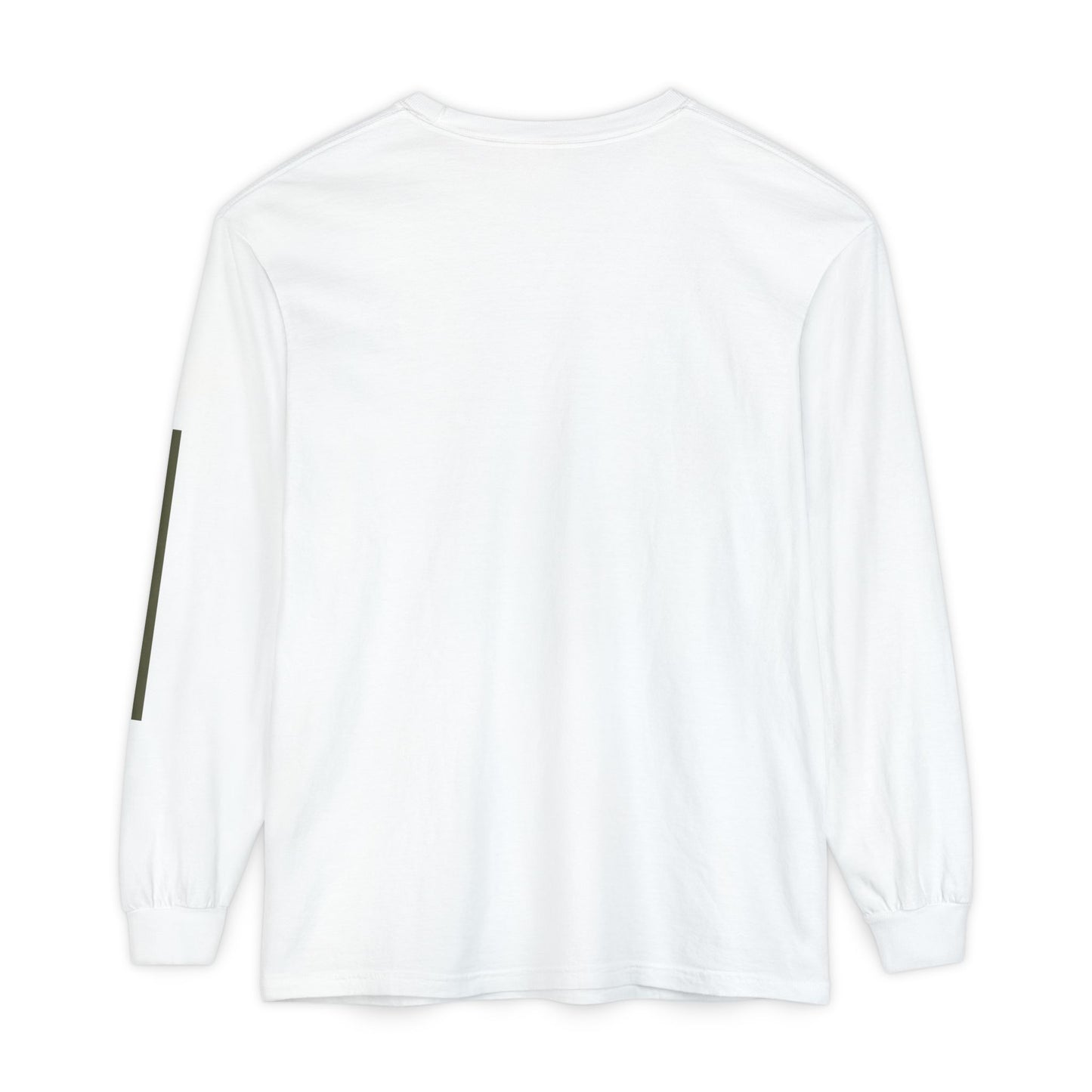 Minimalist Green Drop Long Sleeve T-Shirt