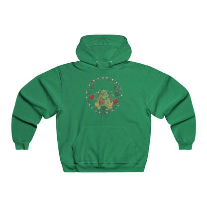 Grinch Christmas Hoodie — "Happy Grinchmas" Holiday Tree Sweatshirt